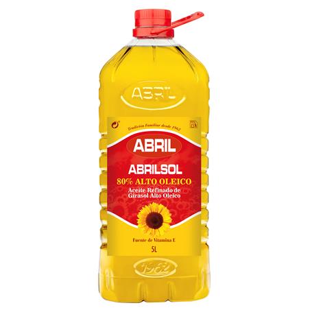 ACEITE ABRILSOL ALTO OLEICO 80% PET 5L
