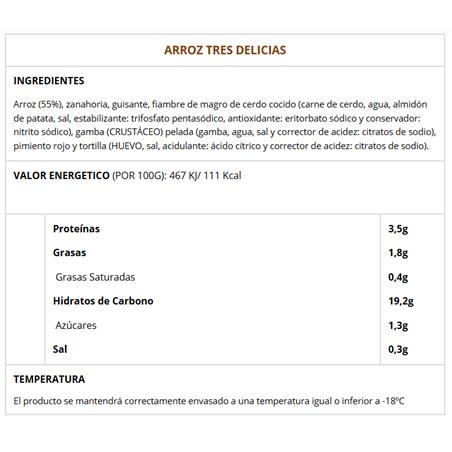 ARROZ TRES DELICIAS