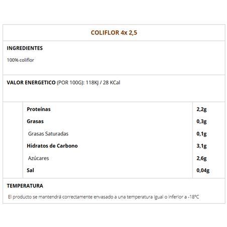 COLIFLOR 4*2,5kg