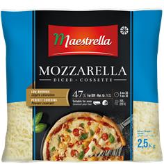 MOZZARELLA PICADA 100% 4x2,5KG