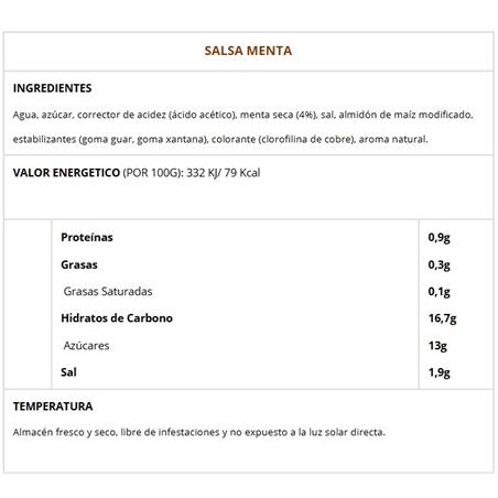 SALSA MENTA 2,27L x 2UDES.