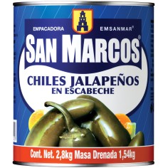JALAPEÑO ENTERO 2,8K.6 LT/CJ