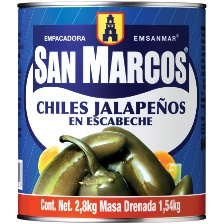 JALAPEÑO ENTERO 2,8K.6 LT/CJ