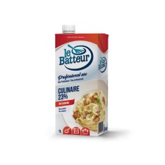 NATA BATTEUR CULINARE 23% 1LT S/AZUCAR.