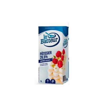 NATA BATTEUR  26,5% C/AZUCAR 1L*10UN