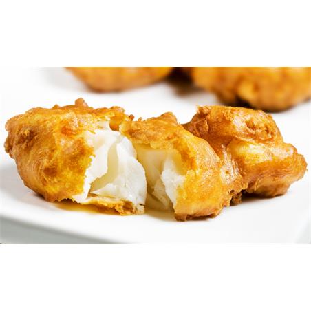 BACALAO REBOZADO (18 PIEZAS A 270 GRAMOS C/UNA)